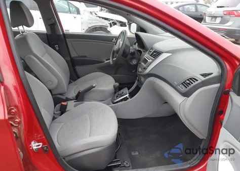 2017 Hyundai Accent Se z USA, uszkodzony, nr VIN KMHCT4AE6HU356135
